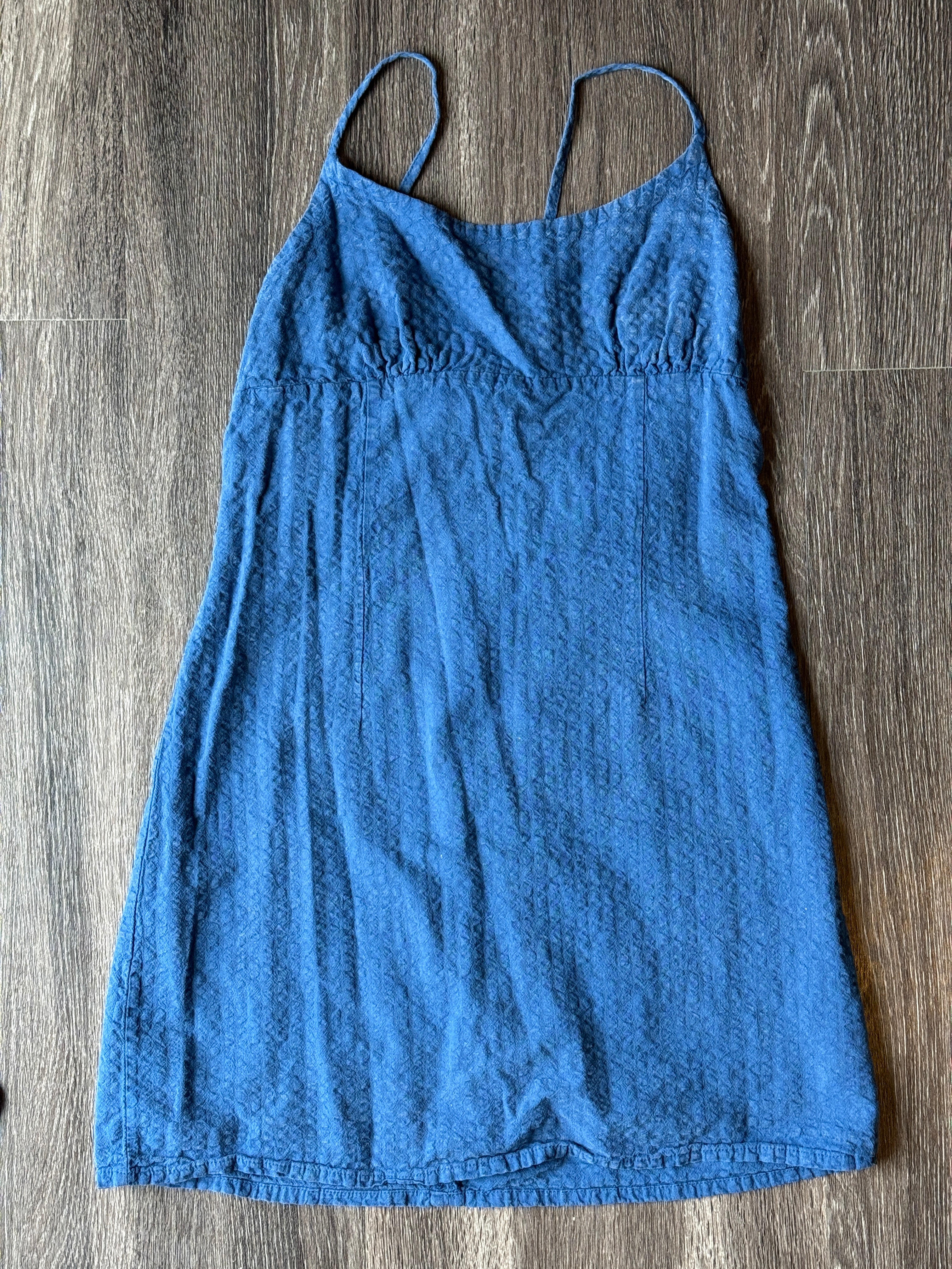 Blue dress